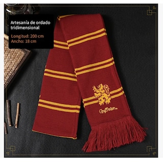 Foto 3 | Bufanda Bordada De Harry Potter De Alta Calidad