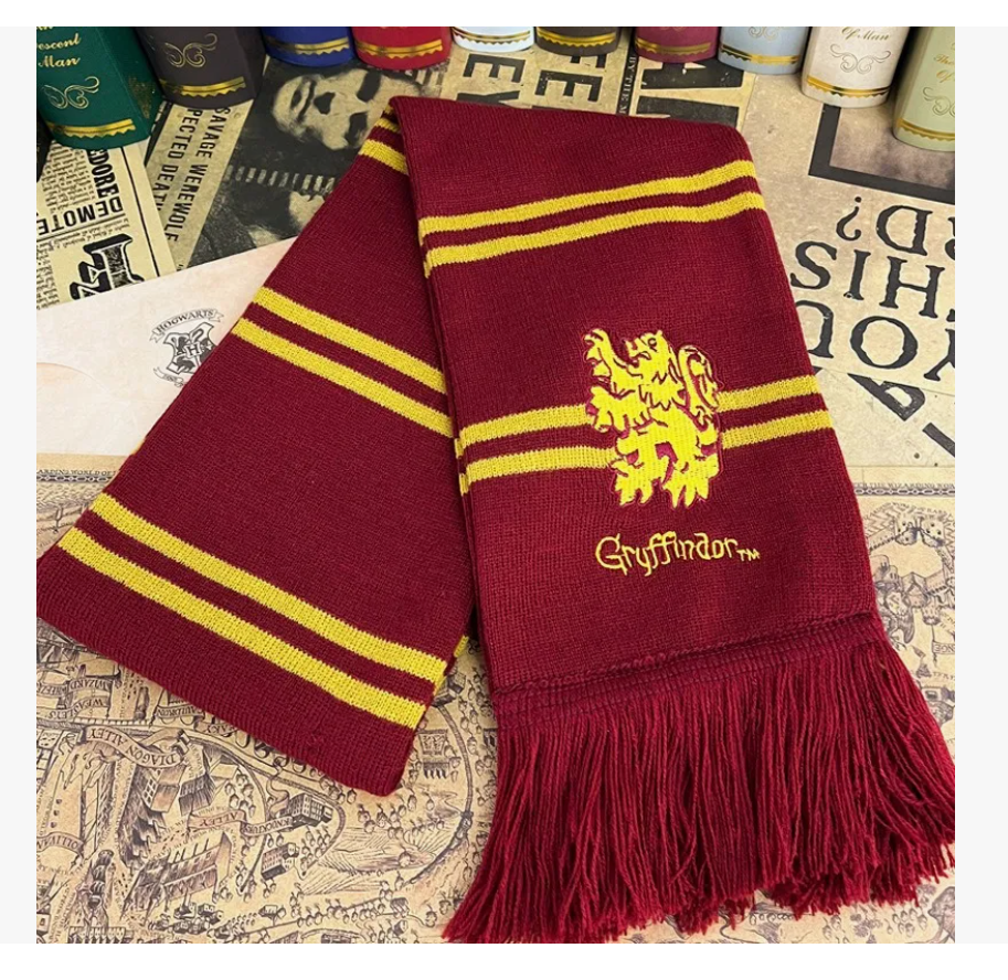Foto 5 pulgar | Bufanda Bordada De Harry Potter De Alta Calidad