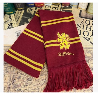 Foto 4 | Bufanda Bordada De Harry Potter De Alta Calidad