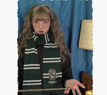 Foto 2 | Bufanda Bordada De Harry Potter De Alta Calidad