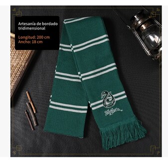 Foto 3 | Bufanda Bordada De Harry Potter De Alta Calidad