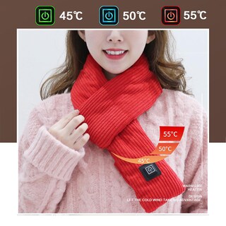 Foto 4 | Bufanda Huoguo Usb Smart Para Cuello Y Hombros Cálida Para Invierno Algodón - Venta Internacional.