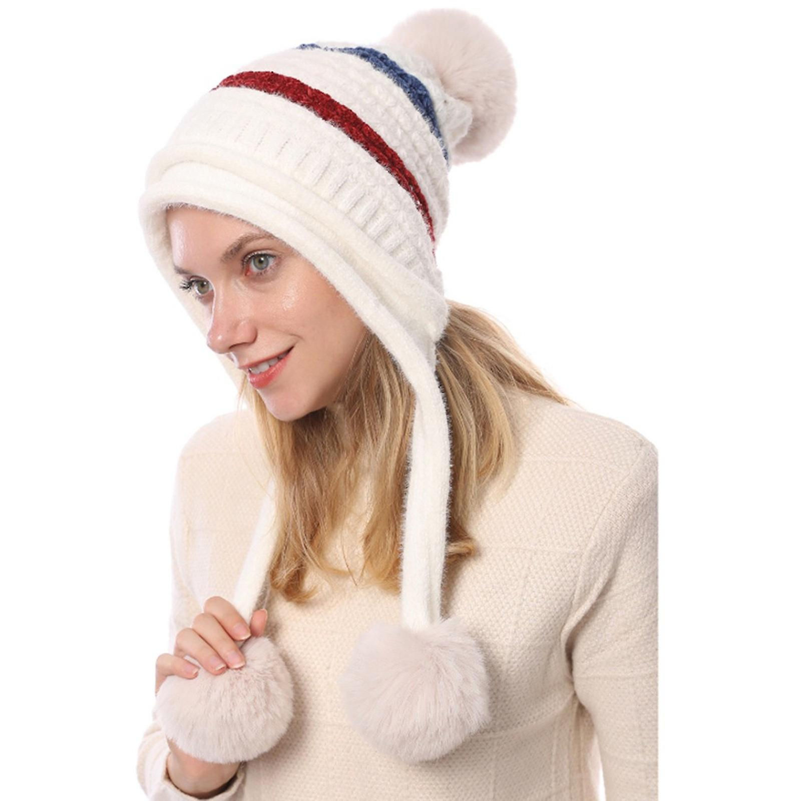 Foto 6 pulgar | Set De Bufanda Y Gorro Huoguo Usb Heating Stripe Para Mujer - Venta Internacional.