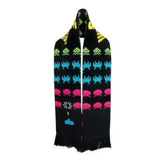 Foto 1 | Bufanda The Coop Space Invaders De Punto Reversible Unisex - Venta Internacional.
