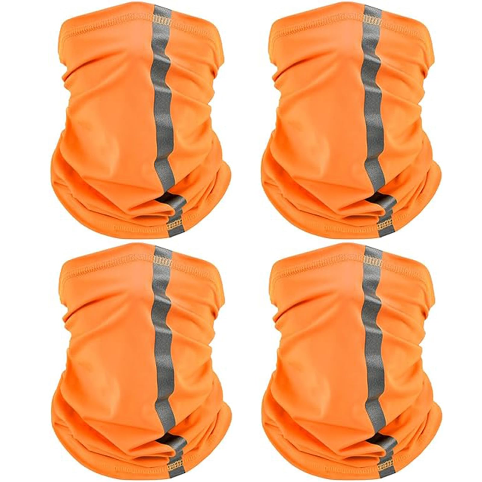 Foto 2 pulgar | Bufanda Satinior, Máscara Facial, Color Naranja Reflectante - Venta Internacional.