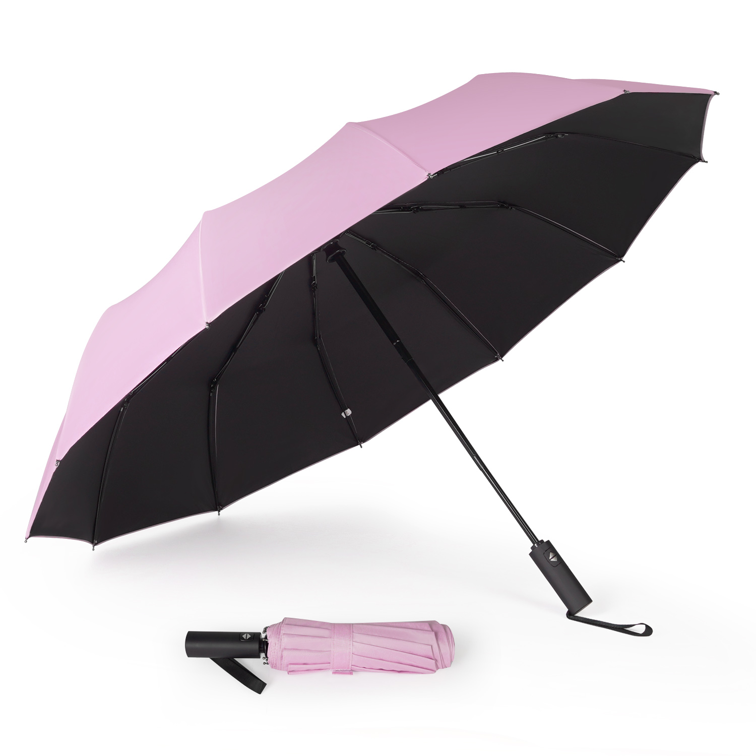 Foto 1 | Paraguas Plegable Sangkee con Protección Uv Rosa