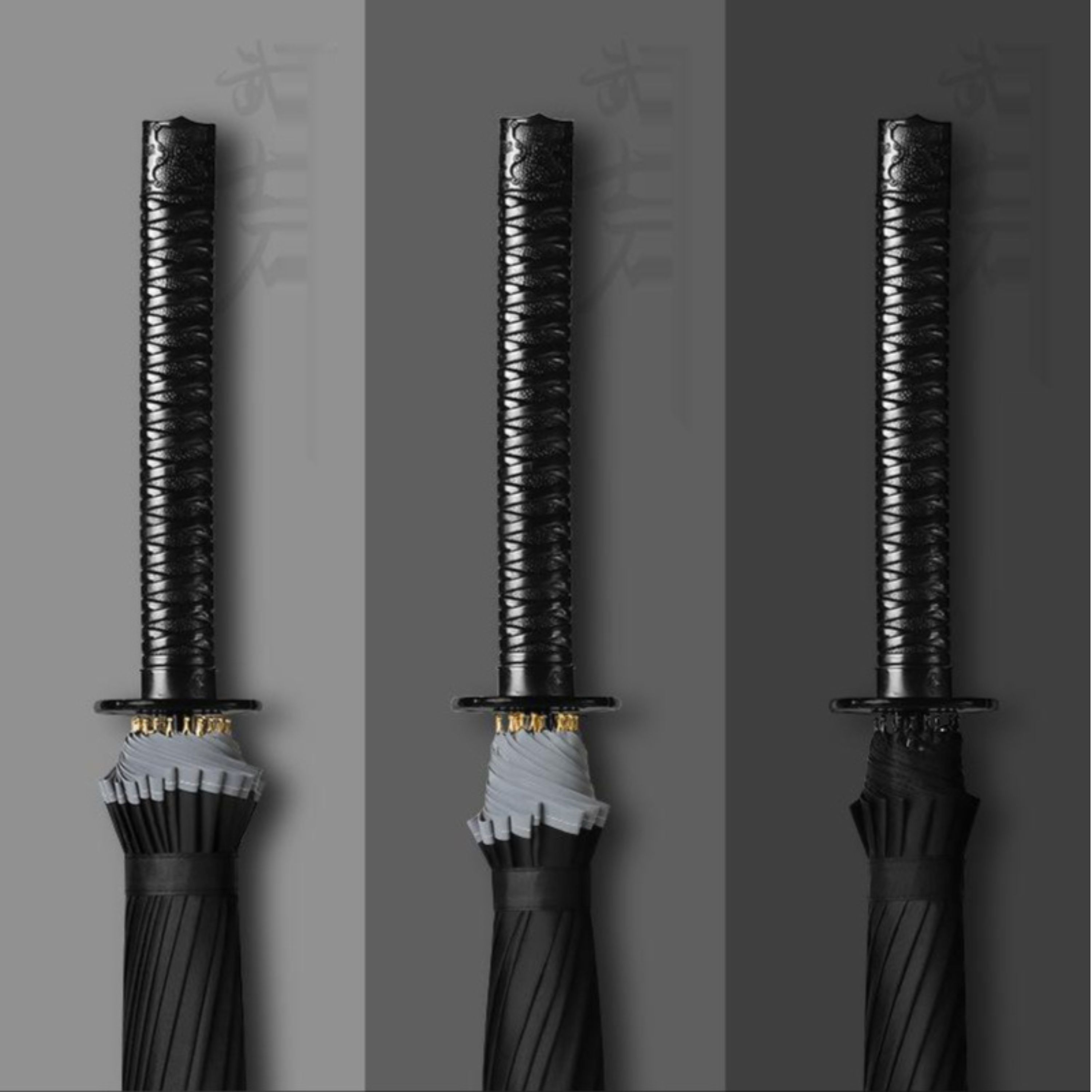 Foto 4 pulgar | Sombrilla Katana Samurai De 16 Varillas - Accesorio Japones