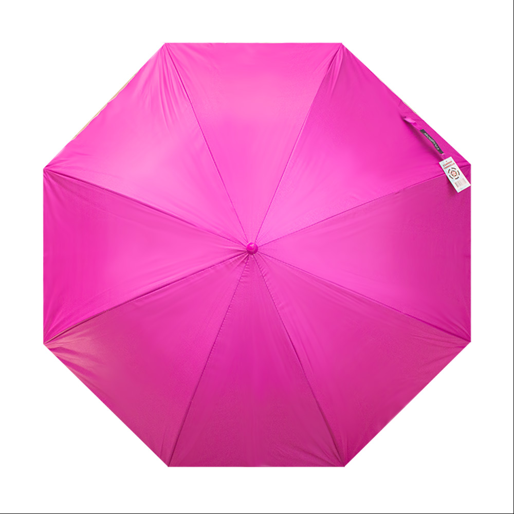 Foto 5 pulgar | Paraguas Tipo Bastón Filtro Uv 8 Varillas Doble Semiautomático Color Rosa