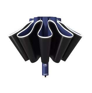 Foto 1 | Paraguas Automático Extra Grande 105 Cm Reforzado 10 Varillas Azul Marino/negro