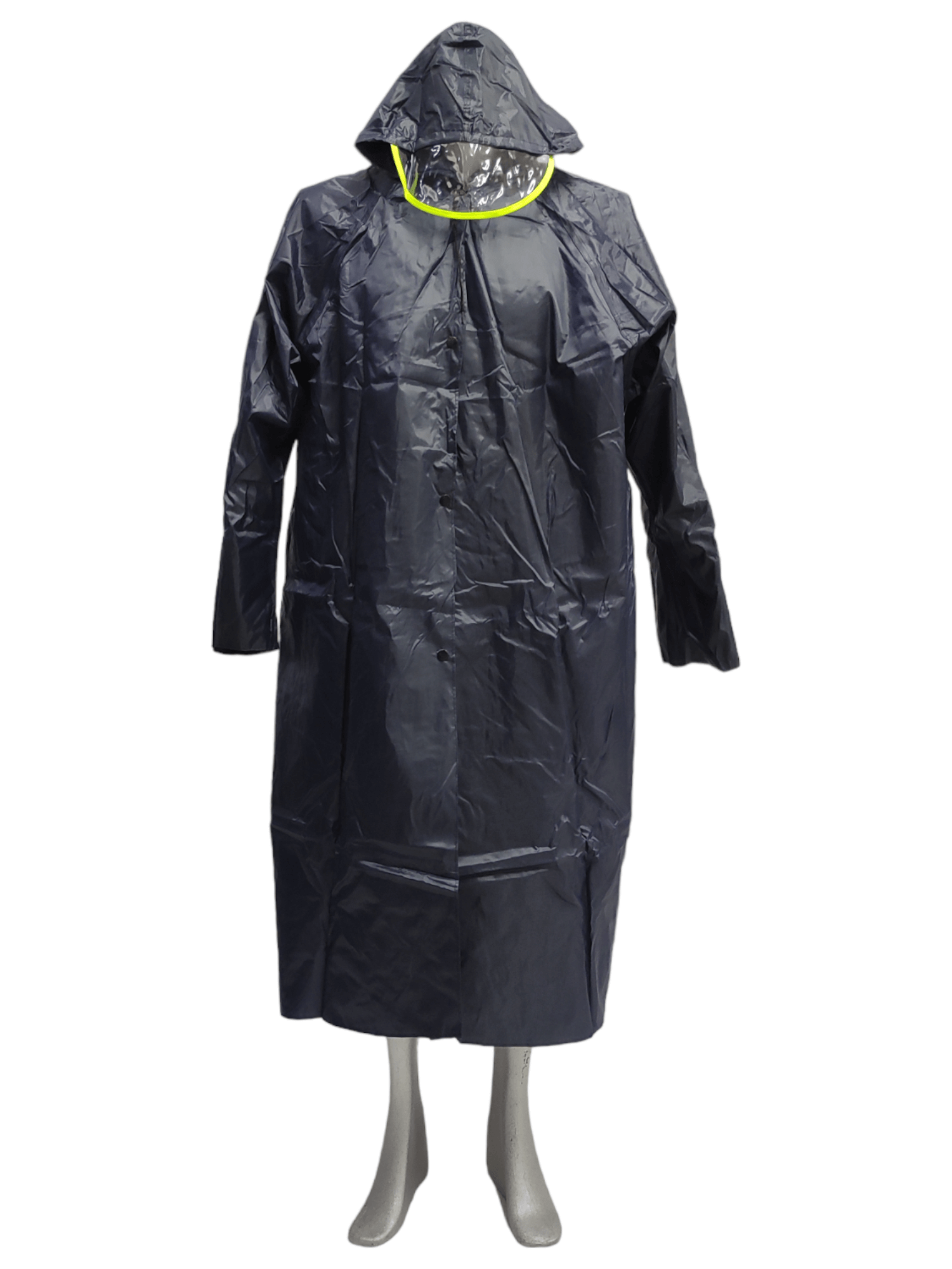 Foto 1 | Capa Impermeable con Visera Gabardina para Lluvia Reflectante color Azul