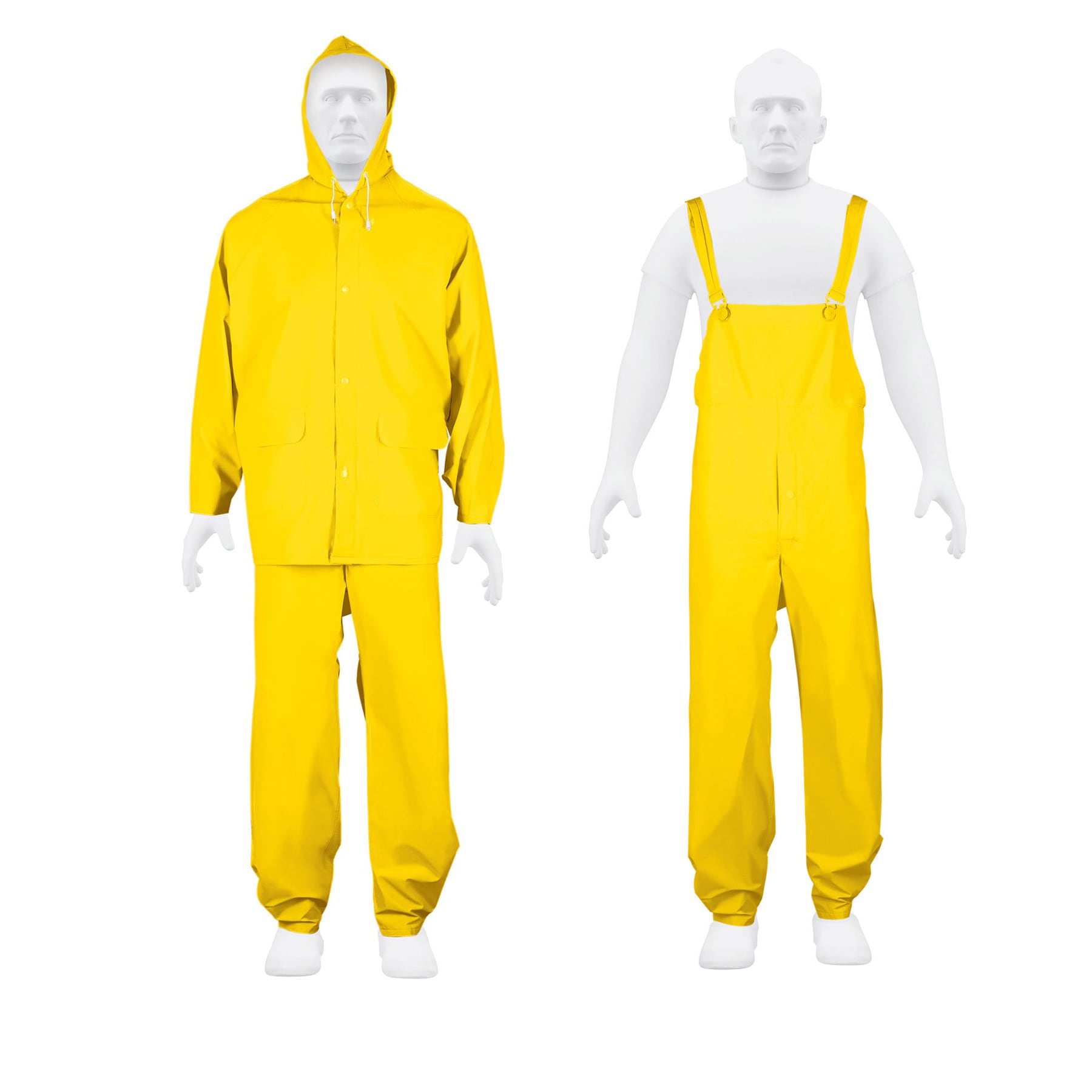 Foto 2 pulgar | Conjunto Impermeable Triple Capa Truper Expert color Amarillo