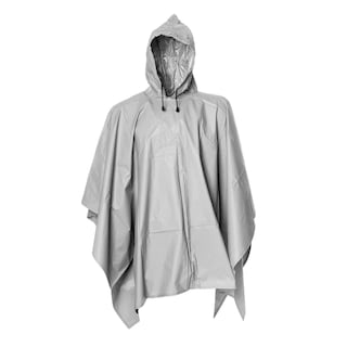 Foto 1 | Capa Impermeable Portátil Para Lluvia Tipo Manga Con Capucha Gris
