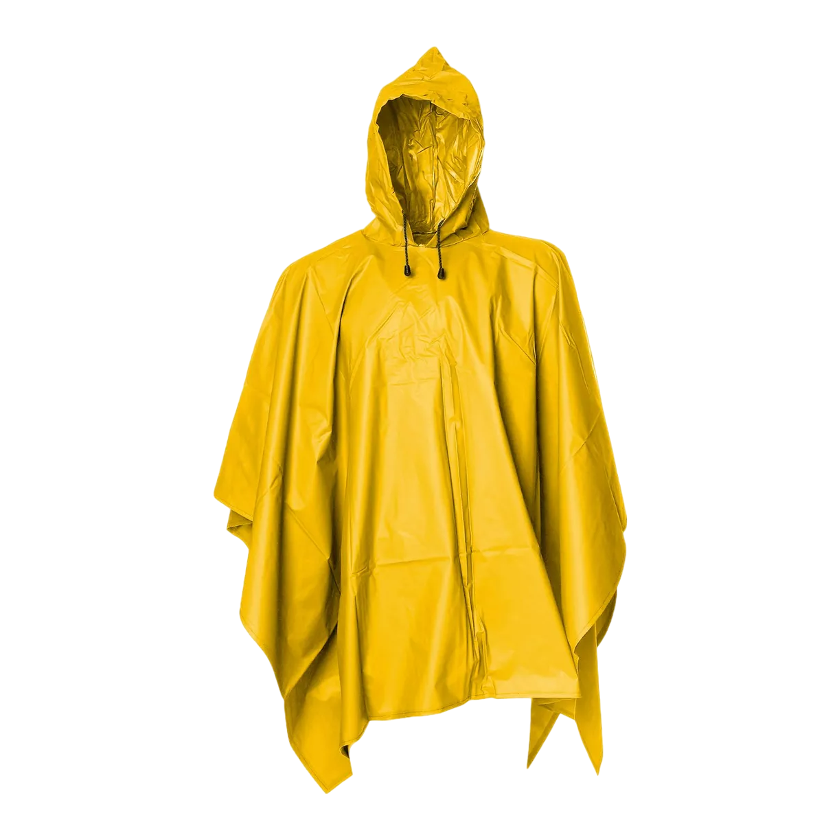 Capa Impermeable Portátil Para Lluvia Tipo Manga Con Capucha Amarilla