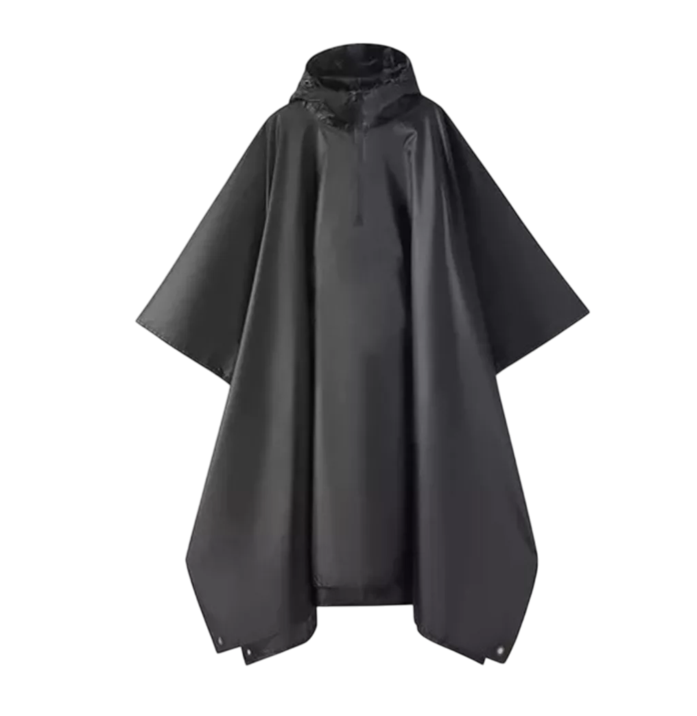 Foto 1 | Capa Impermeable Poncho Unisex Muy Duradero, Negro