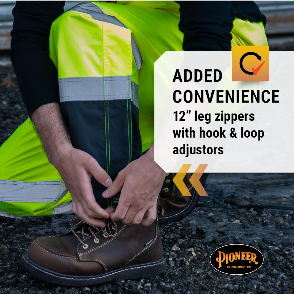 Foto 6 pulgar | Pantalones Y Overoles Pioneer Hi Vis Ripstop Impermeables Para Hombre - Venta Internacional.