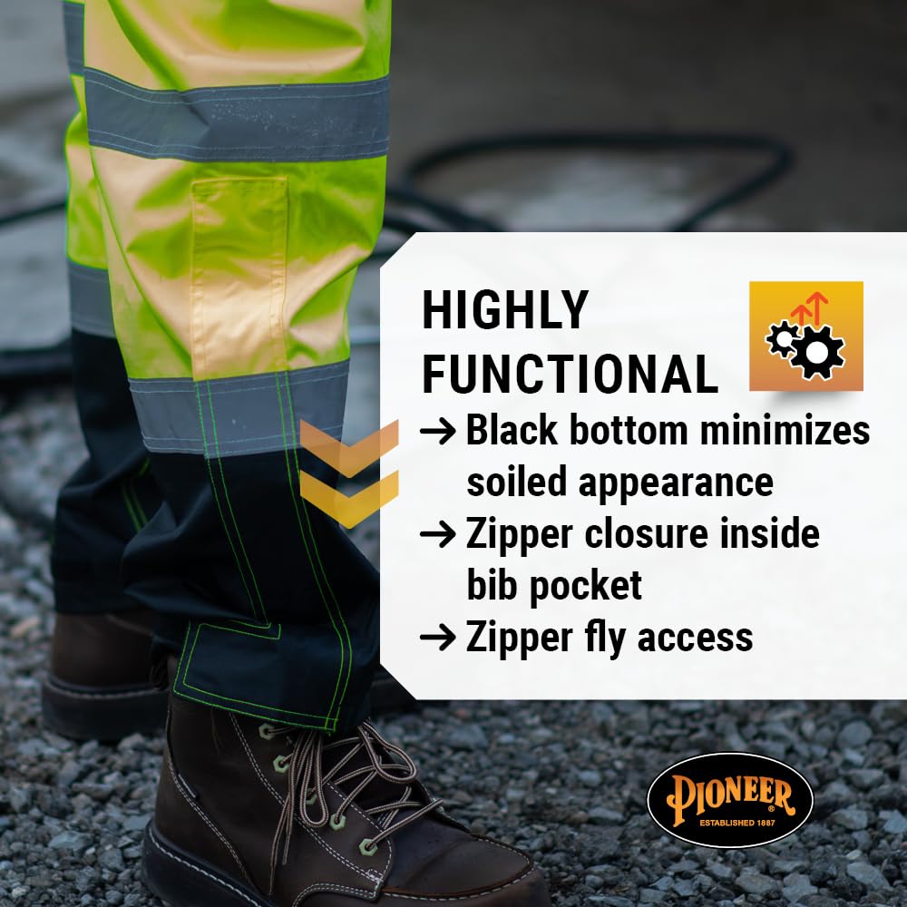 Foto 8 pulgar | Pantalones Y Overoles Pioneer Hi Vis Ripstop Impermeables Para Hombre - Venta Internacional.