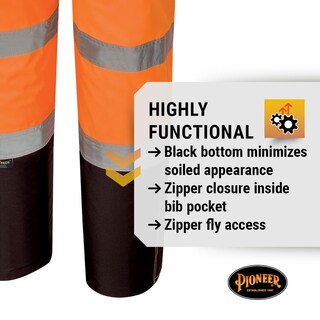 Foto 7 | Pantalones Y Overoles Pioneer Hi Vis Ripstop Impermeables Para Hombre - Venta Internacional.