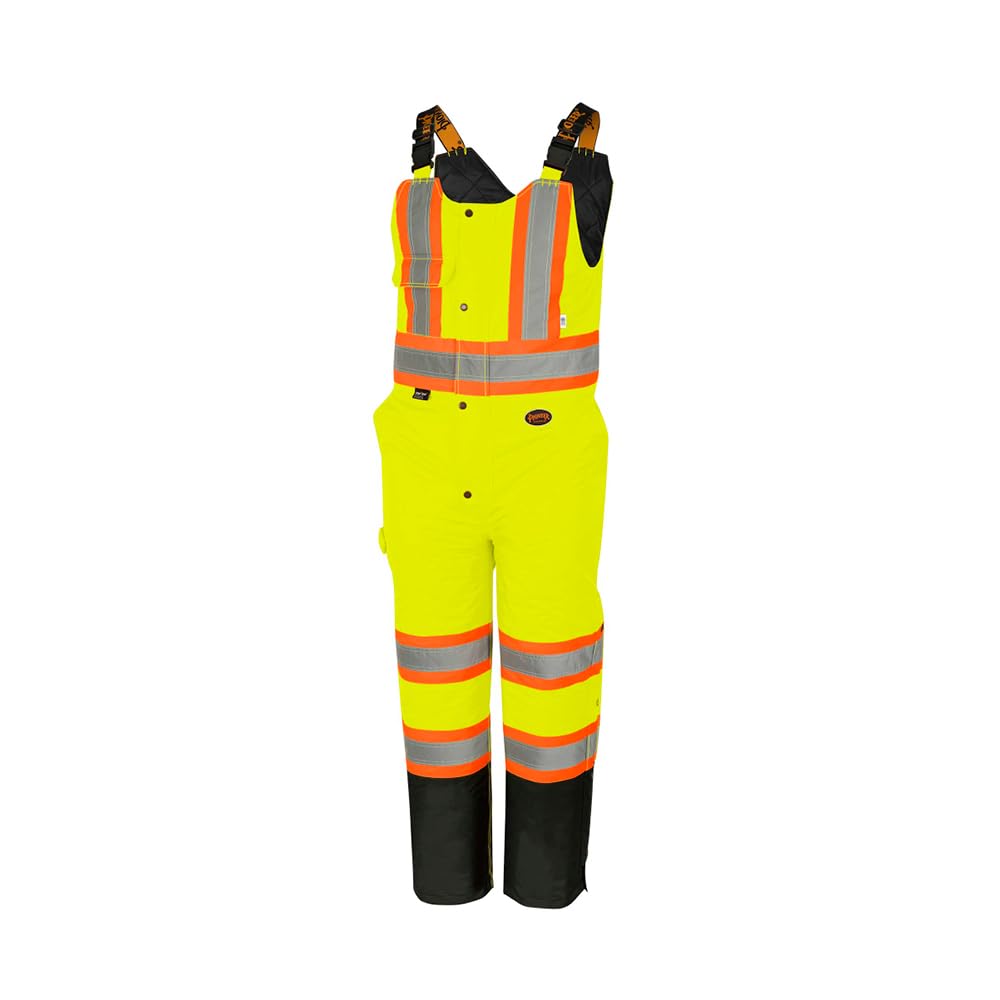 Foto 2 pulgar | Pantalones Impermeables Con Peto Pioneer Hi Vis Para Hombre Y Mujer - Venta Internacional.