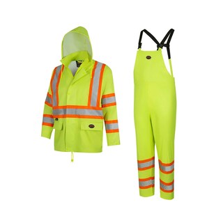 Foto 1 | Traje Impermeable Pioneer Hi Vis, Ligero E Impermeable, De Seguridad - Venta Internacional.