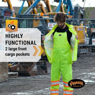 Foto 5 | Traje Impermeable Pioneer Hi Vis, Ligero E Impermeable, De Seguridad - Venta Internacional.