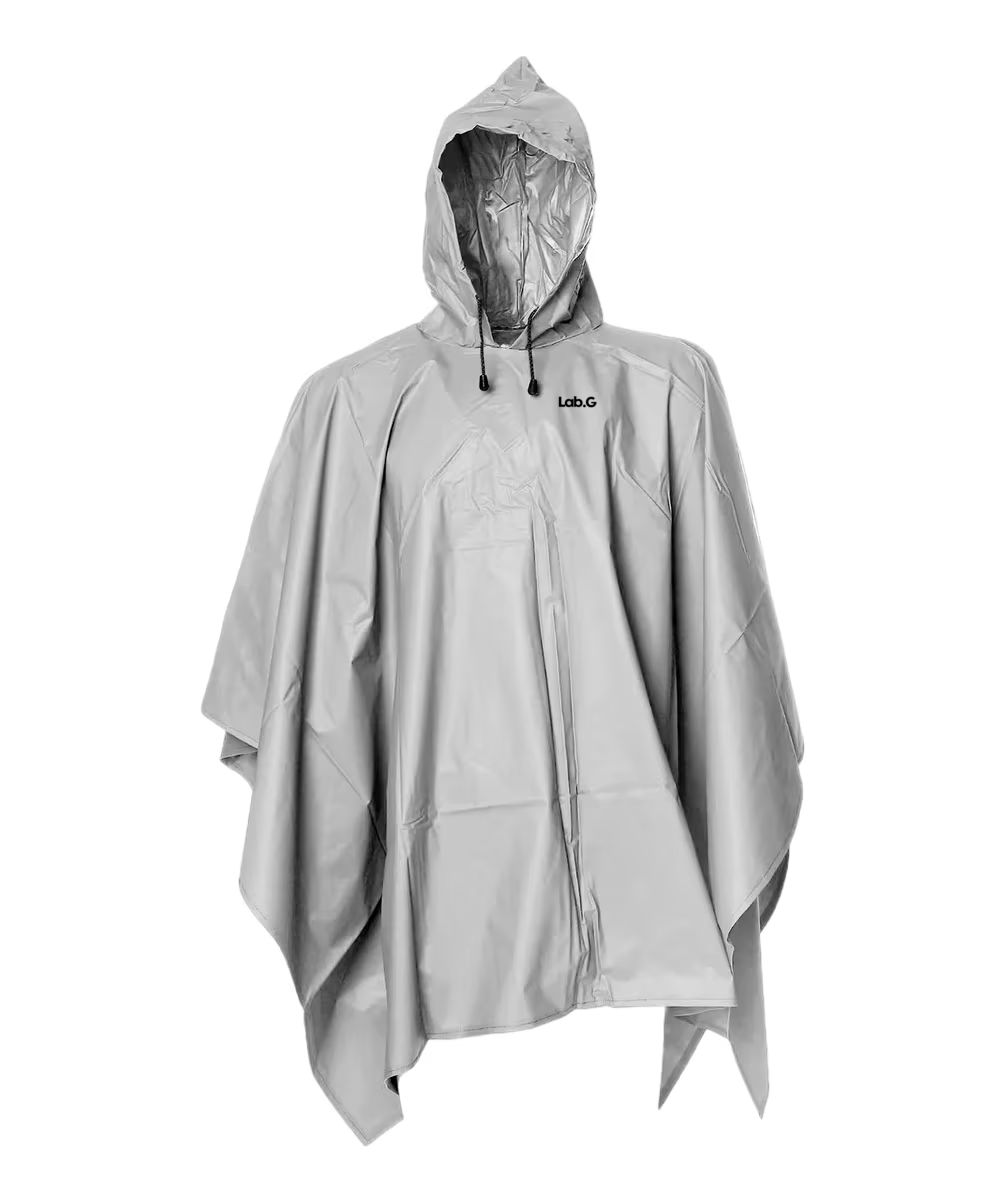 Foto 2 pulgar | Capa Impermeable Portátil Para Lluvia Tipo Manga Con Capucha Gris