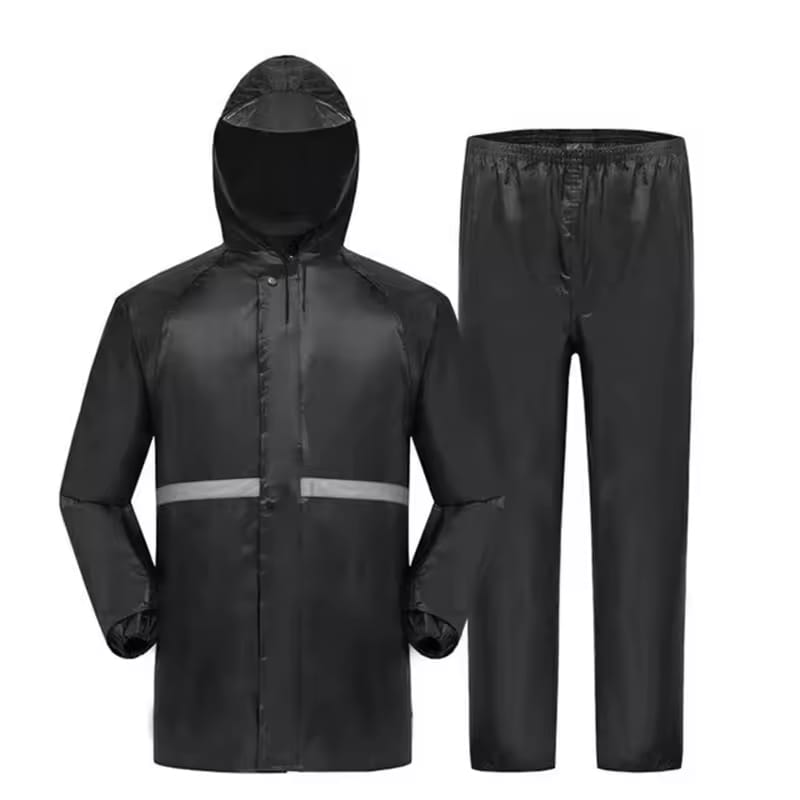 Foto 2 pulgar | Conjunto De Impermeable Para Motociclistas Con Tira Reflejante