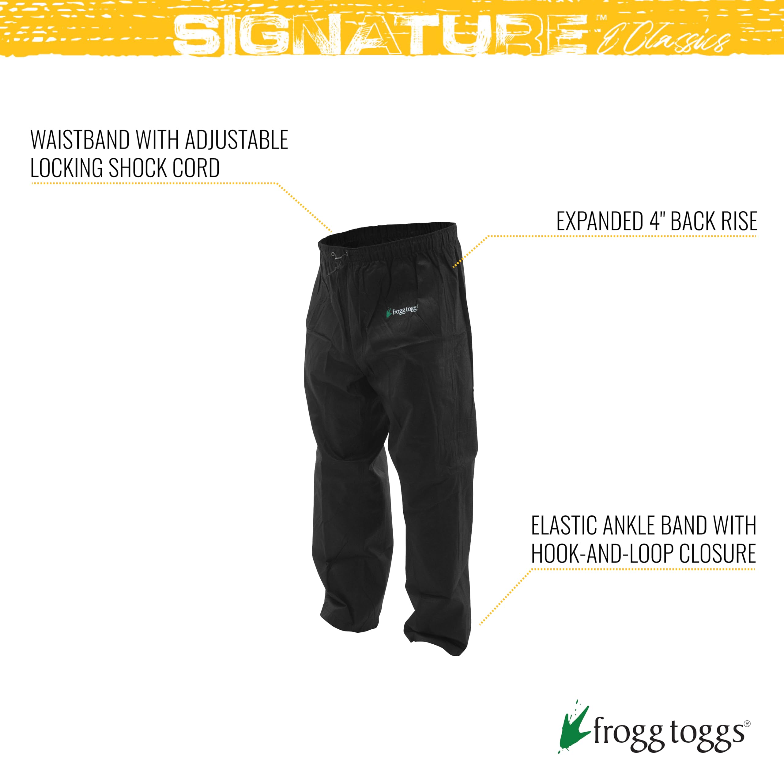 Foto 3 pulgar | Pantalones Impermeables Frogg Toggs Classic Pro Action Para Hombre - Venta Internacional.