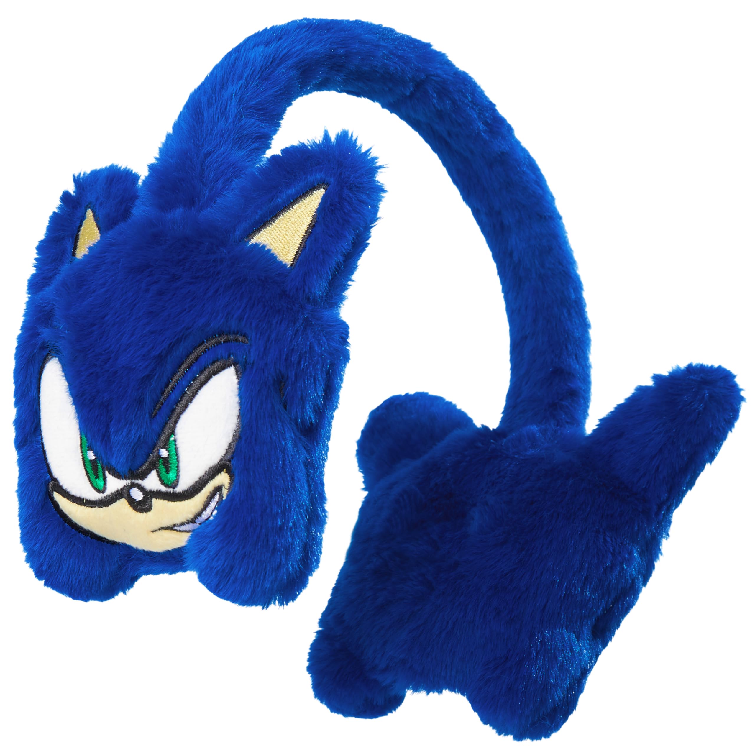 Foto 2 pulgar | Orejeras Sonic The Hedgehog Para Niños, Suaves Y Esponjosas, Para Invierno - Venta Internacional.