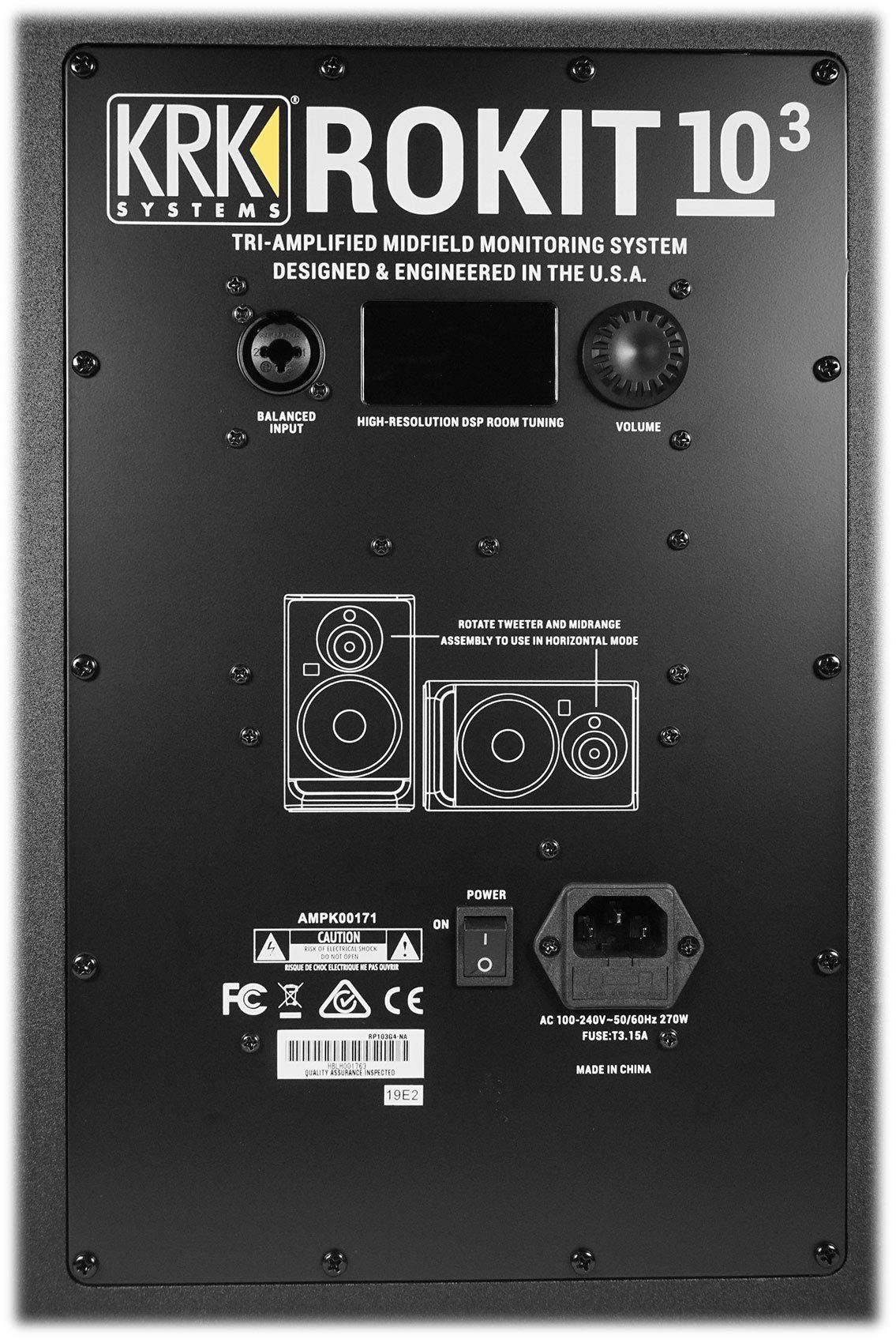 Foto 5 pulgar | Monitor Autoamplificado Krk Rokit103g4 10 300w Negro - Venta Internacional.
