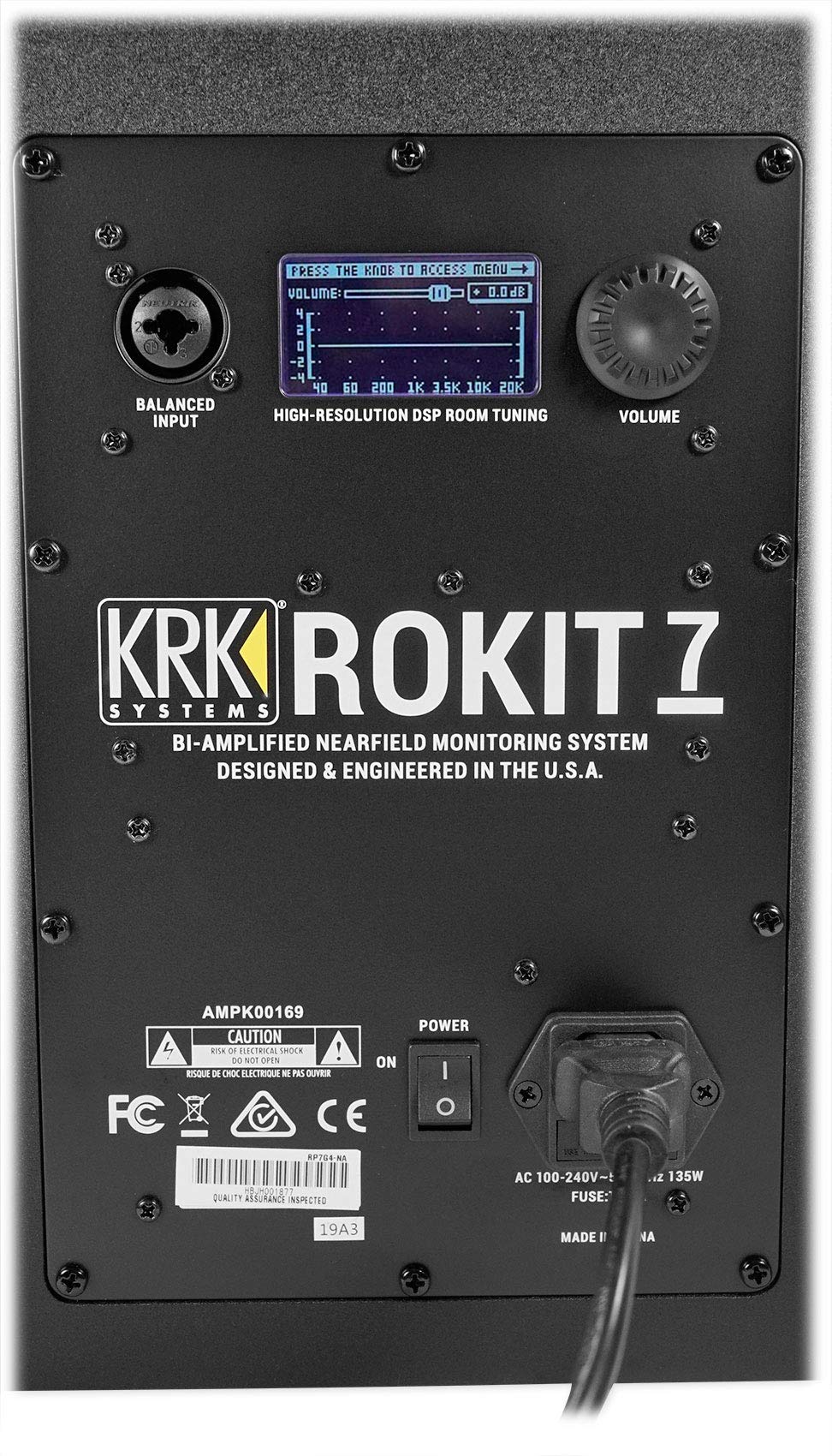 Foto 5 pulgar | Altavoz para Monitor Krk Rokit7g4 de 7 Pulgadas Negro - Venta Internacional