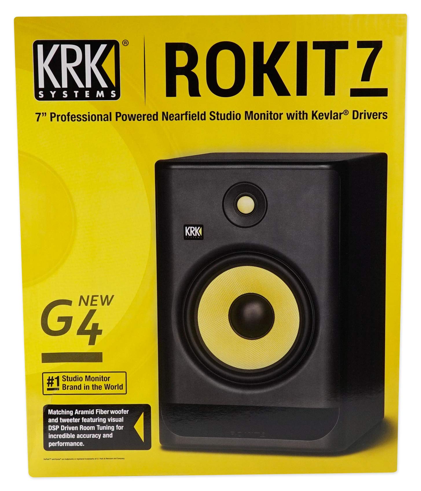 Foto 7 pulgar | Altavoz para Monitor Krk Rokit7g4 de 7 Pulgadas Negro - Venta Internacional