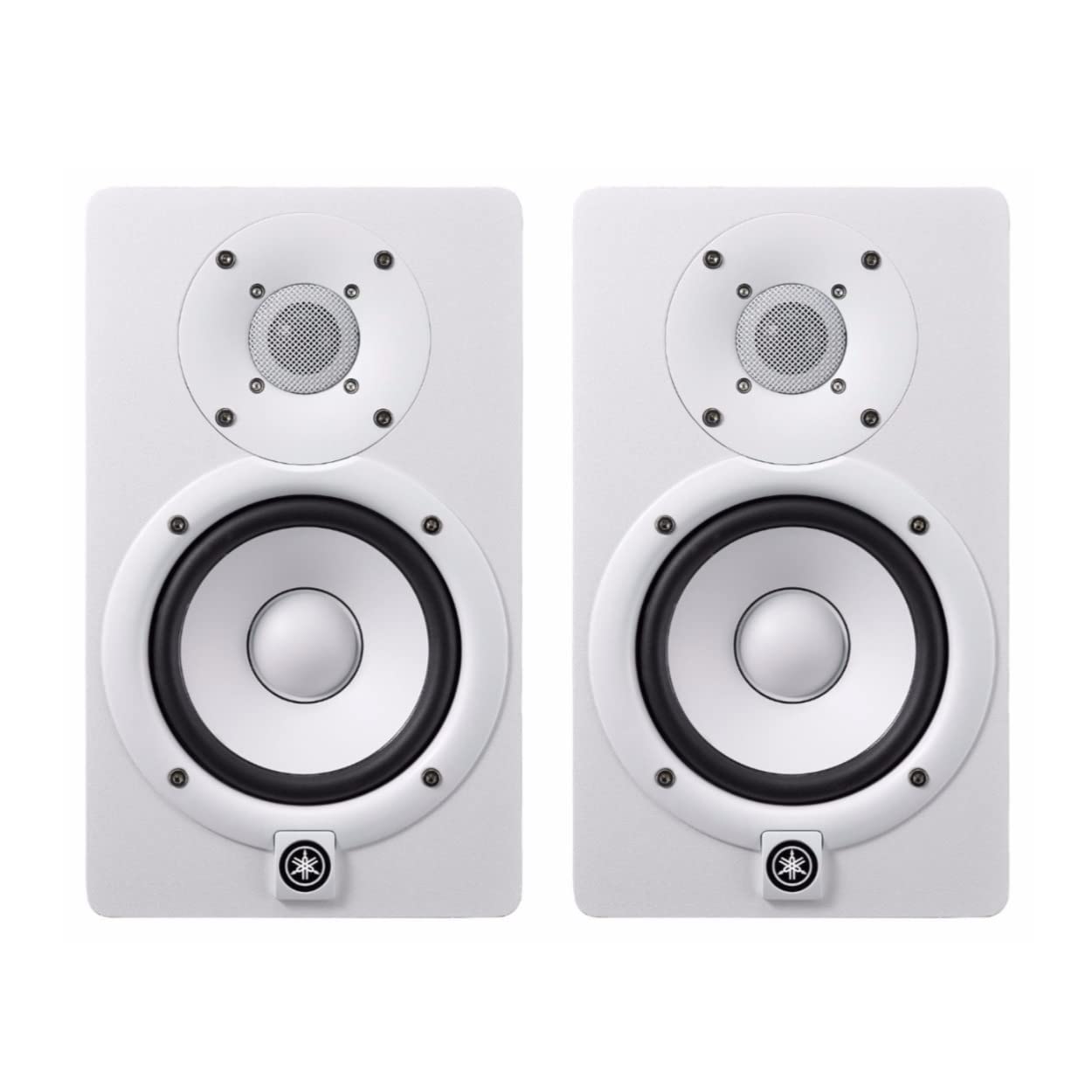 Monitor De Estudio Yamaha Hs5 W De 5 Pulgadas Con Alimentación (blanco), Paquete De 2 - Venta Internacional.