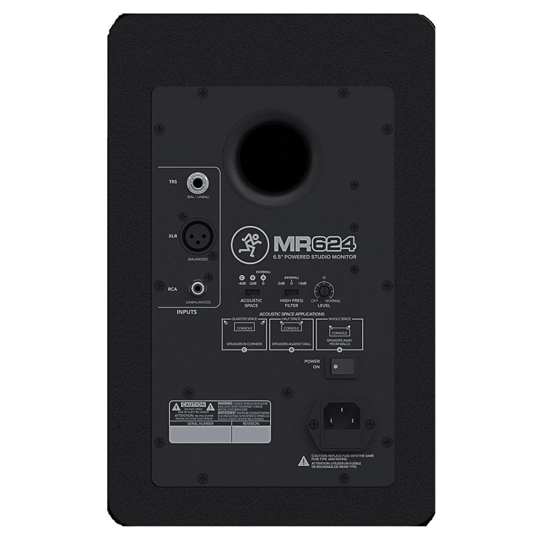 Foto 5 pulgar | Monitor De Estudio Mackie Mr624 De 6.5 Pulgadas Con Alimentación De 65 W - Venta Internacional.