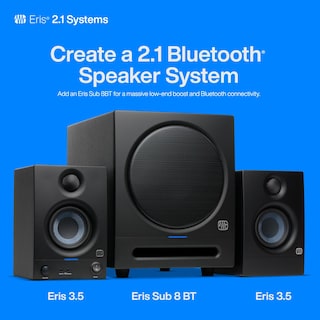 Foto 6 | Monitores Media Reference Presonus Eris De 3,5 Pulgadas En Blanco - Venta Internacional.