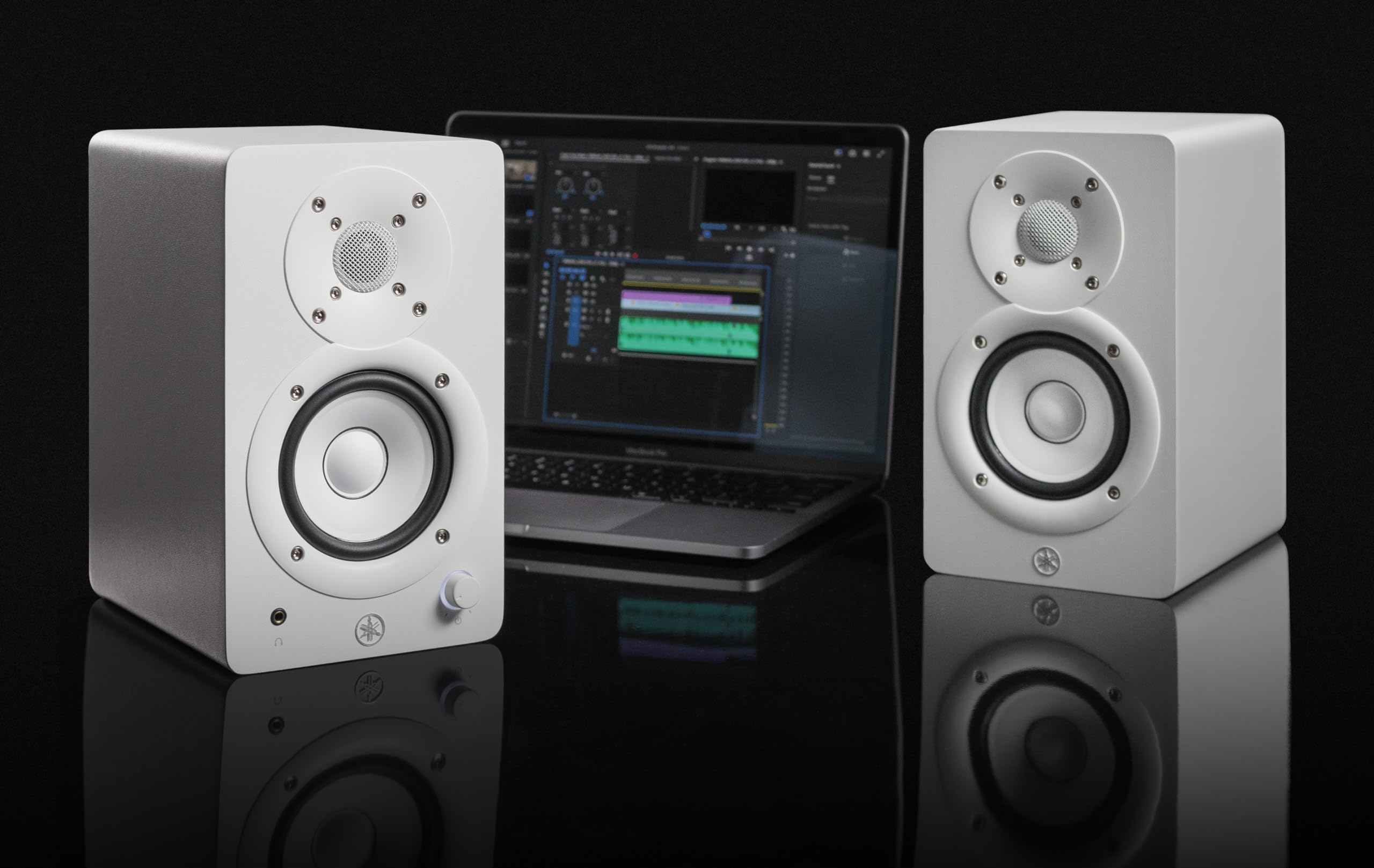 Foto 8 pulgar | Monitor De Estudio Yamaha Hs4 Powered En Blanco, Par - Venta Internacional.