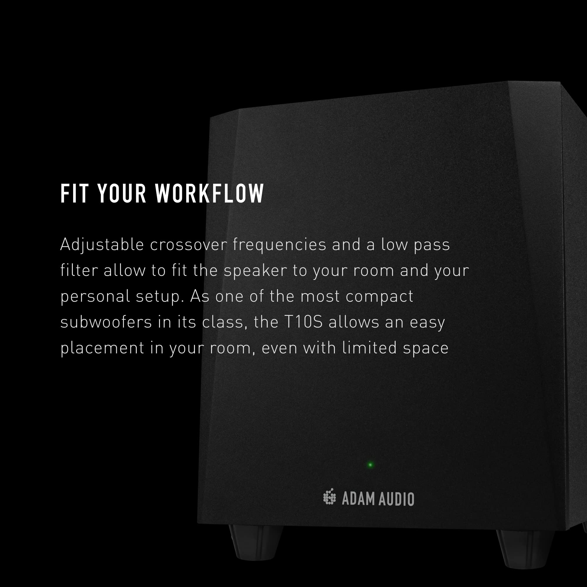 Foto 4 | Subwoofer De Estudio Adam Audio T10s Para Grabación  Mezcla Y Masterización - Venta Internacional.