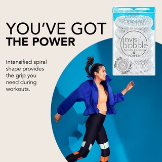 Foto 3 | Cintas Para El Cabello Invisibobble Power Traceless Spiral, Paquete De 5 Unidades, Transparentes - Venta Internacional.