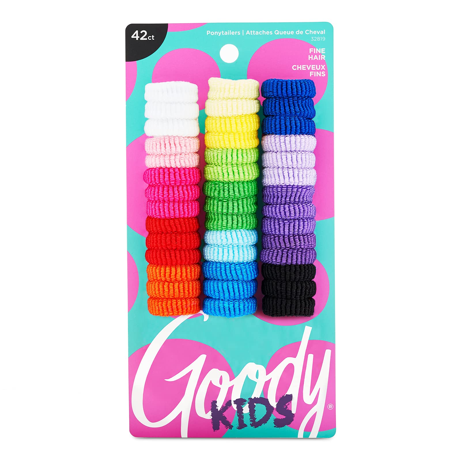 Foto 2 pulgar | Accesorios Para El Cabello Goody Kids Ouchless Tiny Terry Ponytailers - Venta Internacional.