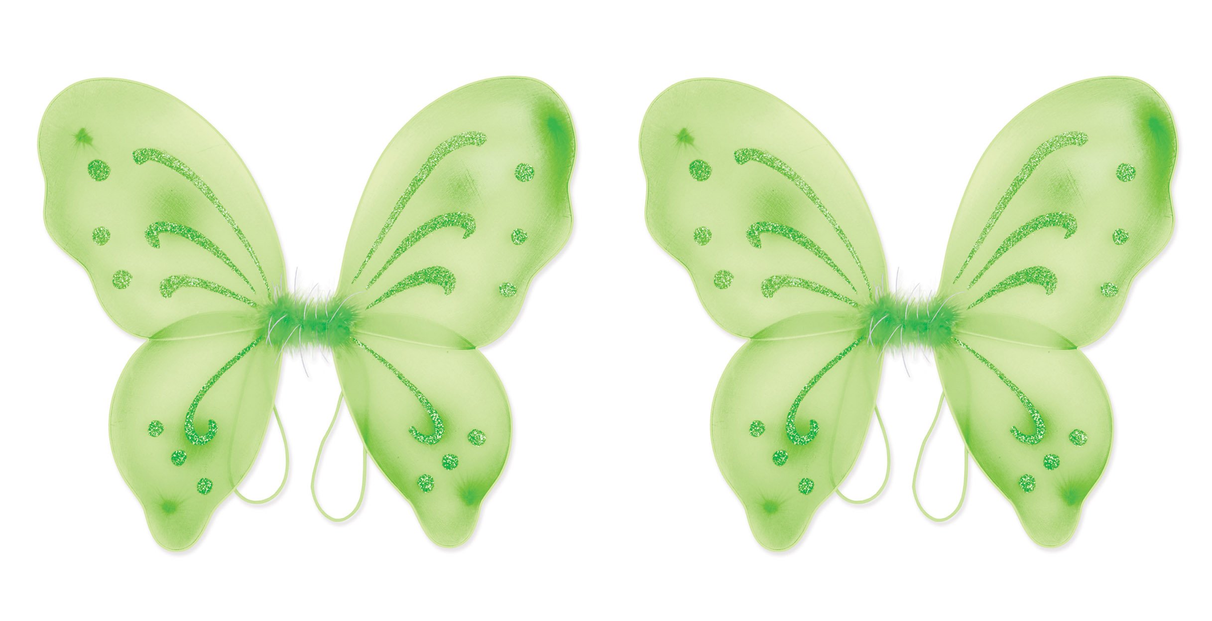 Foto 2 pulgar | Fairy Wings Beistle, 2 Piezas, Nailon, Color Verde Lima - Venta Internacional.