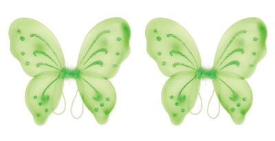 Foto 1 | Fairy Wings Beistle, 2 Piezas, Nailon, Color Verde Lima - Venta Internacional.