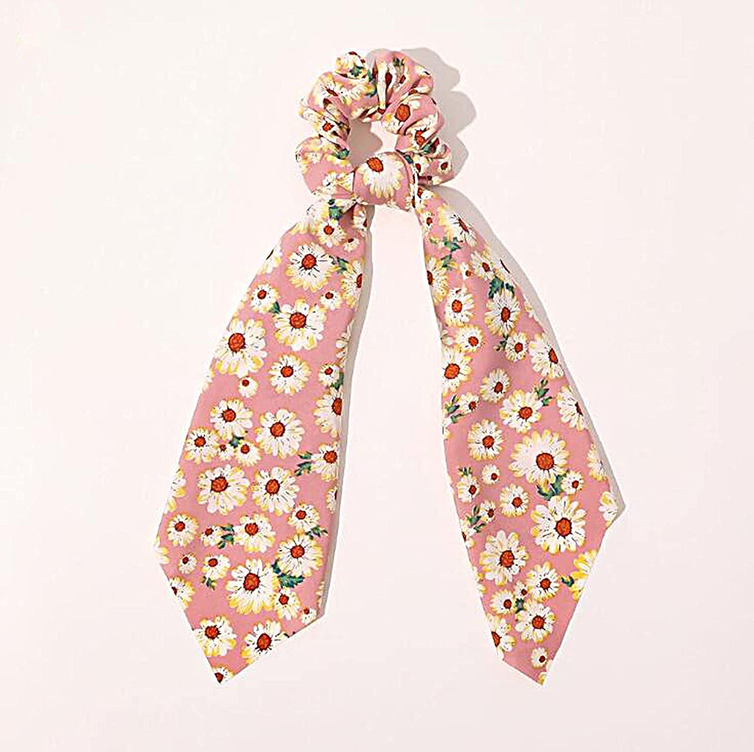 Foto 3 | Pañuelo De Seda Estampado Con Cinta Para El Pelo  Intestino Grueso Huoguo - Venta Internacional.