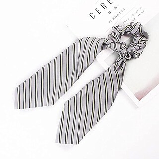 Foto 3 | Pañuelo De Seda Estampado Con Cinta Para El Pelo Intestino Grueso Huoguo - Venta Internacional.