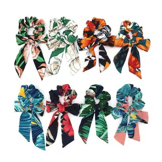 Foto 1 | Hair Scrunchies Bufandas Cuadradas Bandas Elásticas Para El Pelo Para Niñas - Venta Internacional.