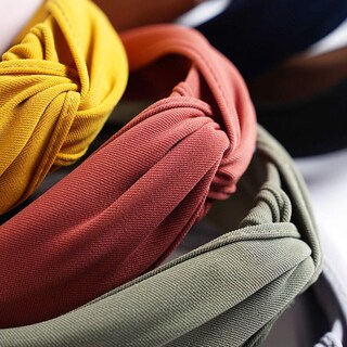 Foto 2 | Turbante Anudado Huoguo Con Diademas Para Mujer En Tela - Venta Internacional.
