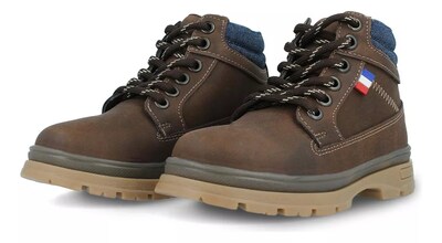 Foto 3 | Botas Zapakids Zk7503 Sintético Moka Zapatos Casual