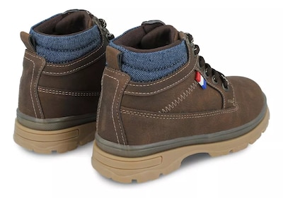 Foto 4 | Botas Zapakids Zk7503 Sintético Moka Zapatos Casual