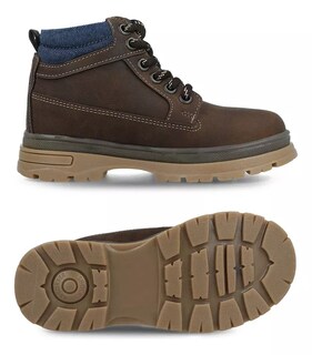 Foto 5 | Botas Zapakids Zk7503 Sintético Moka Zapatos Casual
