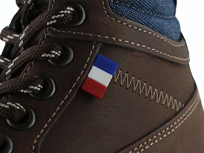 Foto 6 | Botas Zapakids Zk7503 Sintético Moka Zapatos Casual