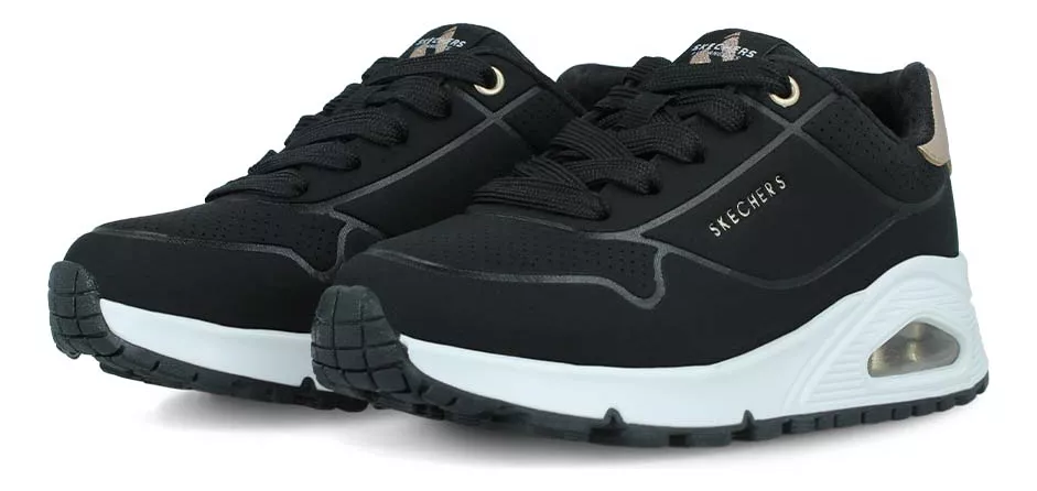 Foto 4 pulgar | Tenis Skechers Niña Street Shimmer Away Sintético