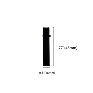 Foto 4 | Pinza Para El Pelo Jieyou En Forma De Cocodrilo, Metal Negro, 45 Mm, Paquete De 50 - Venta Internacional.